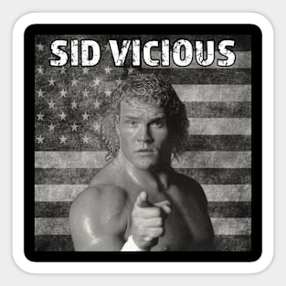 Sid Vicious / Wrestling Style Sticker